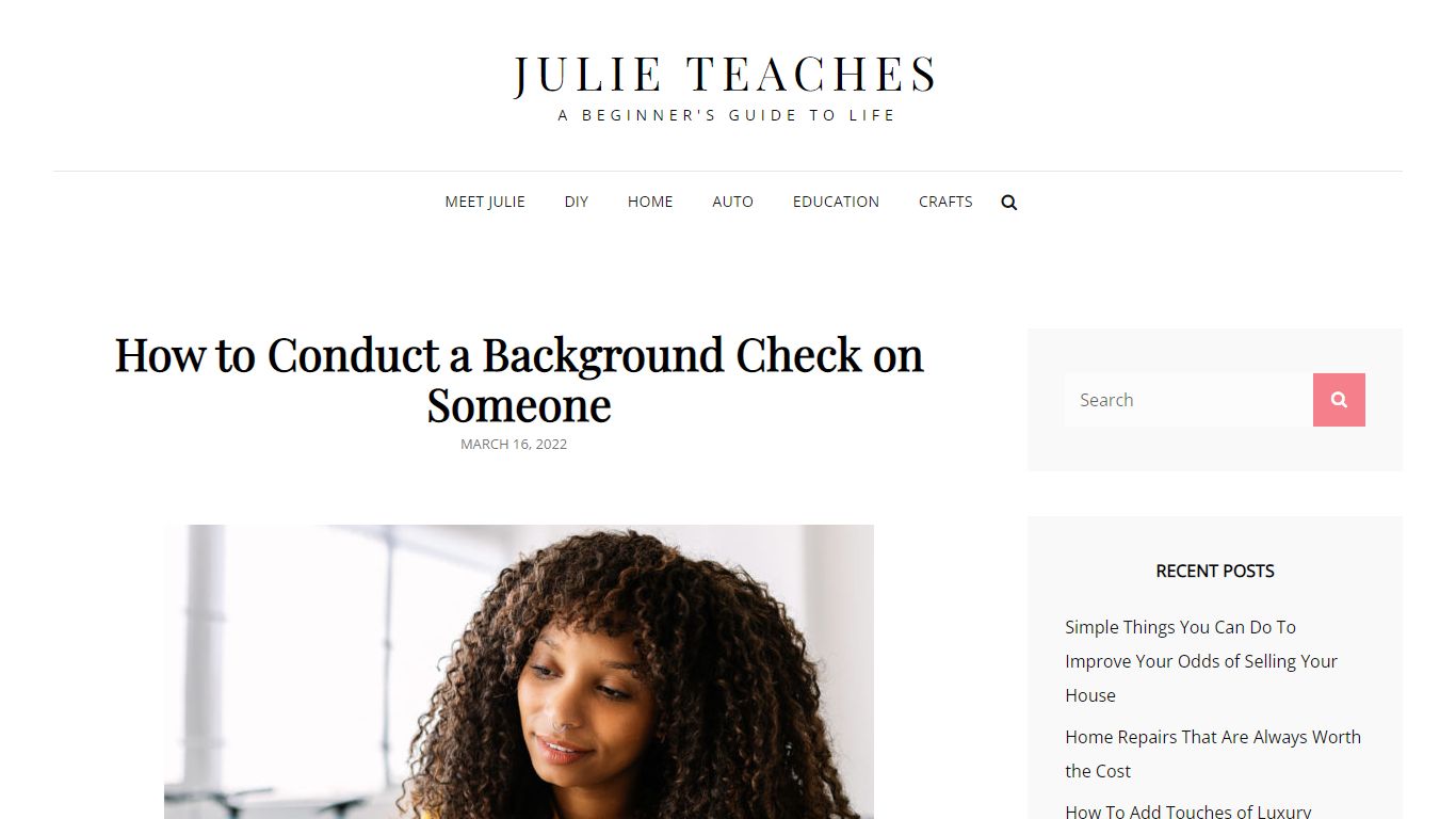 How to Conduct a Background Check on Someone - Julie Teaches